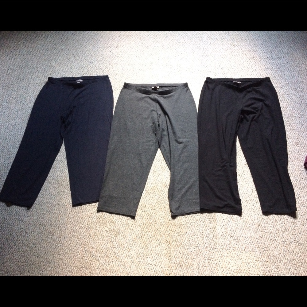 JJill Wearever capris.  You get 3 pairs!